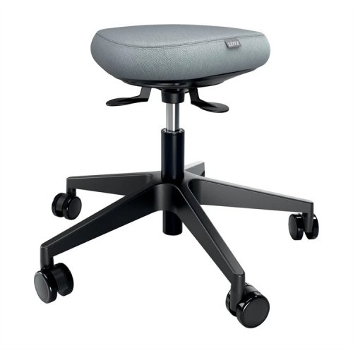 Aktiivituoli Leitz Wobble pyörillä musta, hinta 150€