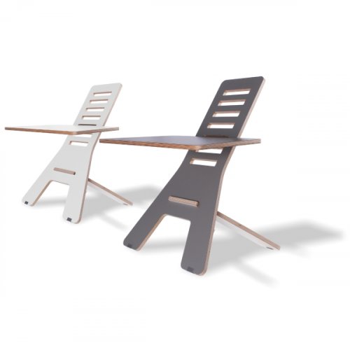 Säädettävä pöytätaso GetUpDesk Light valkoinen ja harmaa edullinen hinta