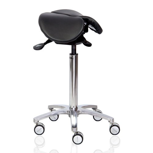 Satulatuoli kaksiosainen Bestool Basic edestä oikealta, uusi pehmeä ergonominen istuin