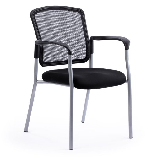 Neuvottelutuoli ja asiakastuoli Sitio musta edulliseen hintaan yrityksille, hyvä istuma-asento ja paras ergonomia neuvottelutuolissa, neuvottelutuolit ja asiakastuolit nyt edulliseen tarjous hintaan