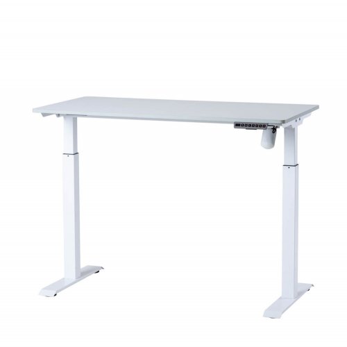 Pieni sähköpöytä 120x60 cm Elite EasyDesk valkoinen sähköpöytä edullisesti