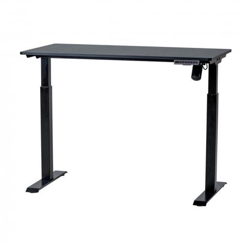 Pieni sähköpöytä 120x60 cm Elite EasyDesk musta profiili