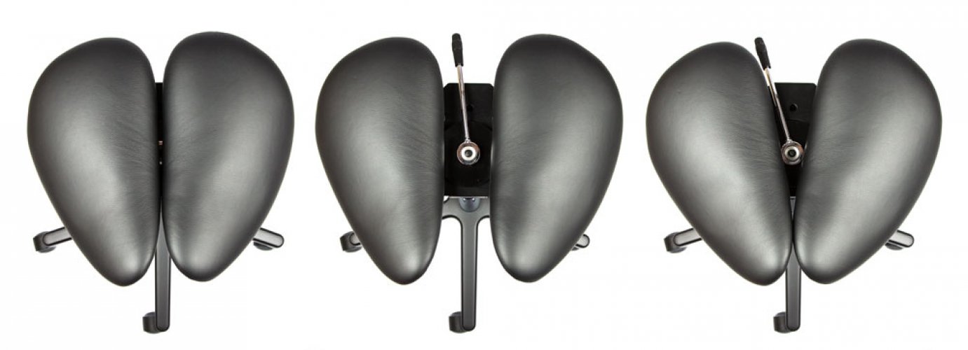 Satulatuoli Ergonea Dual kaksiosainen istuin leveyden säätö