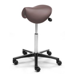 Paras satulatuoli ruskea nahka Ergonea Luxe on ergonominen ja hinnaltaan edullinen satulatuoli netistä tilattuna