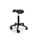 Satulatuoli Getupsaddle musta nahka