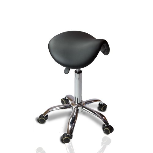 Satulatuoli tarjous musta nahka edullinen hyvä ja halpa satulatuoli hinta isku kotiin sekä toimistoon, halpa hinta Kiia tarjous satulatuolit pieni musta satulatuoli halvalla naisille edulliseen ikea-maiseen hintaan, pieni satulatuoli isku hintaan tarjous