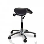 Satulatuoli miehille Indy musta nahka, miesten malli satulatuolissa hinta tarjous