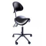 Satulatuoli selkänojalla Lenni musta