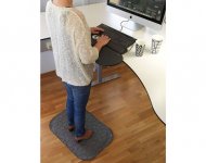 Seisontamatto StandUp Original  77 x 53 x 1.6 cm harmaa