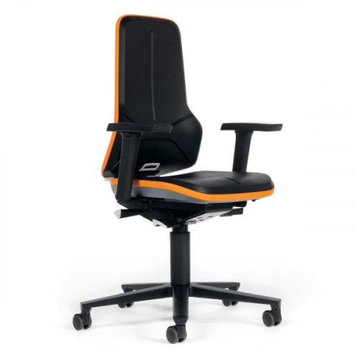 Teollisuustuoli työtuoli käsinojilla Bimos Neon 2 