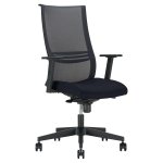 Tietokonetuoli Nowy styl altum korkealla selkänojalla musta