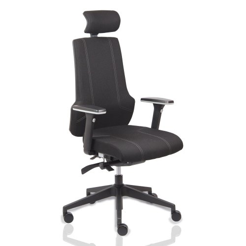 Työtuoli Comfo 3015 on ergonominen toimistotuoli jonka istuin osaa voi kallistaa eteenpäin