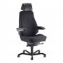 Tukeva työtuoli ja valvomotuoli Kab Seating Director musta kangas, työtuolit ja valvomotuolit musta kangas edulliseen hintaan, Ergonominen työtuoli / valvomotuoli hinta Kab Seating musta tarjous