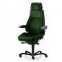 Hyvä työtuoli tukeva valvomotuoli Kab Seating Director vihreä nahka, nyt paras tarjous hinta työtuoli ja valvomotuoli Kabista, ergonominen työtuoli vihreä nahka
