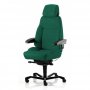 Valvomotuoli vihreä Kab Seating Executive tarjous hintaan ja edullisesti työtuoli pitkälle sekä isokokoiselle vihreä kangas, ergonominen valvomotuoli ja hyvä työtuoli vihreä