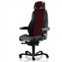 Hyvä työtuoli musta / tummanpunainen Kab Seating K4 Premium valvomotuoli musta / tummanpunainen, hyvä hinta tarjous työtuoli tummanpunainen valvomotuoli