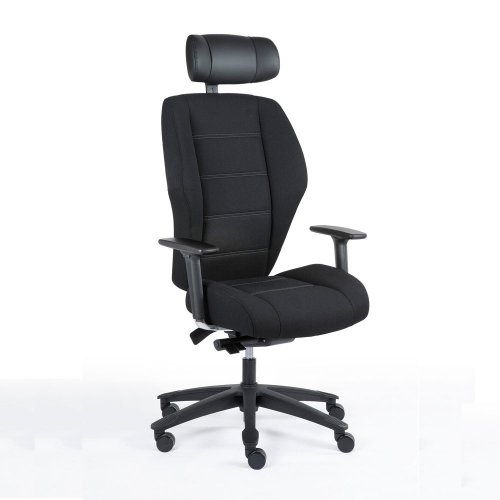 Työtuoli korkealla selkänojalla Comfo HD profiili