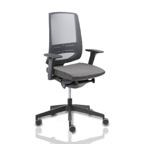 Työtuoli Light UP Mesh 250SL tietokonetuoli käsinojilla, Light Up Mesh on ergonominen toimistotuoli verkkoselkänojalla, työtuoleja ja tietokonetuoleja verkkokaupasta edulliseen hintaan