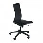 Työtuoli Nowy Styl Intra 013 musta kangas takaa