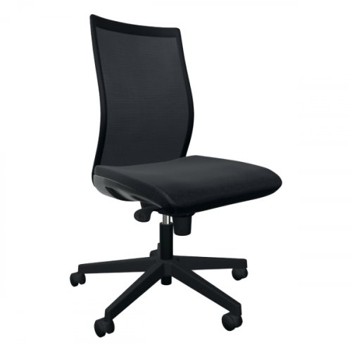 Työtuoli Nowy Styl Intra 013 musta kangas sivulta