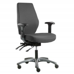 Toimistotuoli Optimum N harmaalla kankaalla