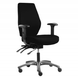 Toimistotuoli Optimum N mustalla kankaalla