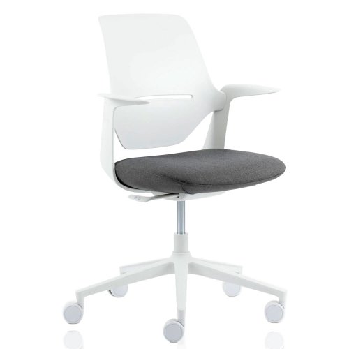 Työtuoli Trillo 20ST edestä, tyylikäs ja edullinen toimistotuoli neuvottelutuoli yrityksille kotitoimistoon etätyöhön ergonominen istuin