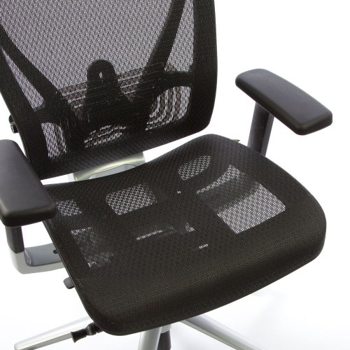 Ergonomisen Ergonea Full Mesh työtuolin verkkoistuin ilman istuinpäällistä